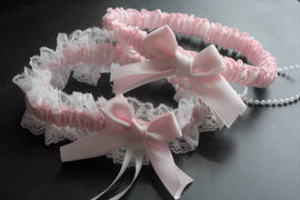 Blush Wedding Garters, Blush Bridal Garter, Blush Pink Garters, Pink Garter Set, Blush Wedding Garter Belt, Pink Lace Garter, Bridal Gift