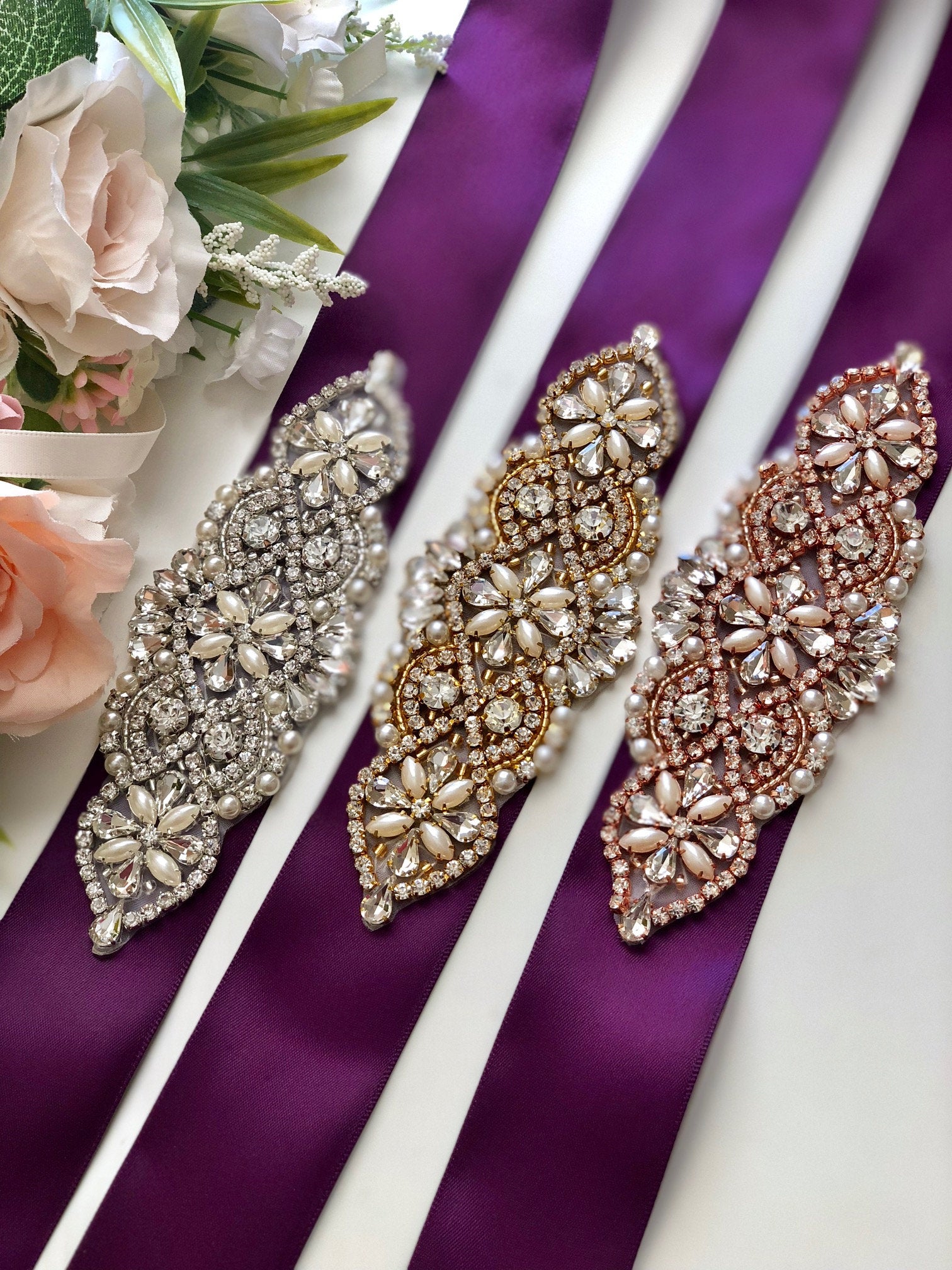 Purple Bridal Belt, Purple Wedding Belt, Rhinestone Bridal Belt, Bride Alex Emotions Purple Bridal Belt, Purple Wedding Belt, Rhinestone Bridal Belt, Bride Alex Emotions